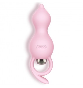 HK LETEN Cute Rabbit Series Anal Pull Beads (Iron Bunny - Pink)